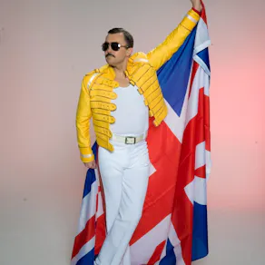 Ian Adams as Freddie Mercury, Tribute Artist