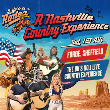 Sheffield: A Nashville Country Music Experience poster at Forge Warehouse