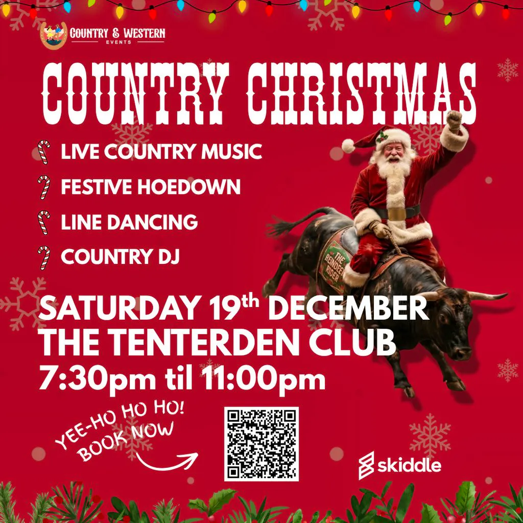 Tenterden Xmas Hoedown at The Tenterden Club