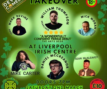 Comedy Takeover At Liverpool Irish Centre.