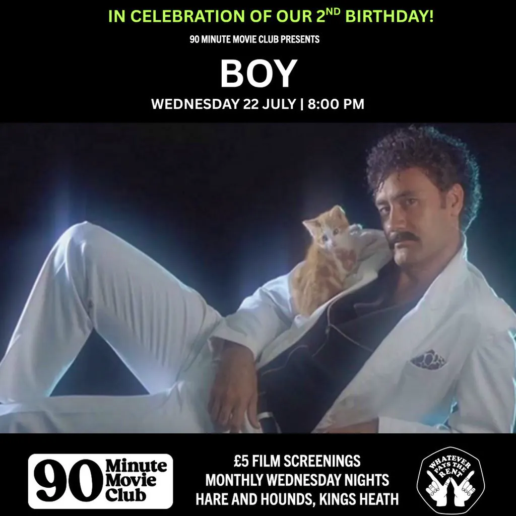 H&H x WPTR 90 Minute Movie Club presents 'Boy' (2010) at Hare And Hounds Kings Heath