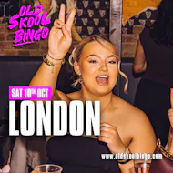 Old Skool Bingo Sat 10th October London at Duo Clapham