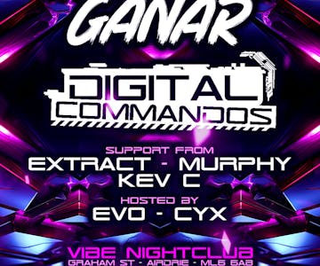 Transmission presents Ganar / Digital Commandos