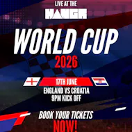 England vs Croatia | World Cup 2026 Live | The Hangr at SYSheffield (Steel Yard)