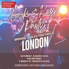 London Late Summer Lock and Key Party (Ages 30-45)