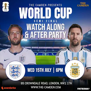 England vs Argentina | World Cup Semi Final Watch Along & Party