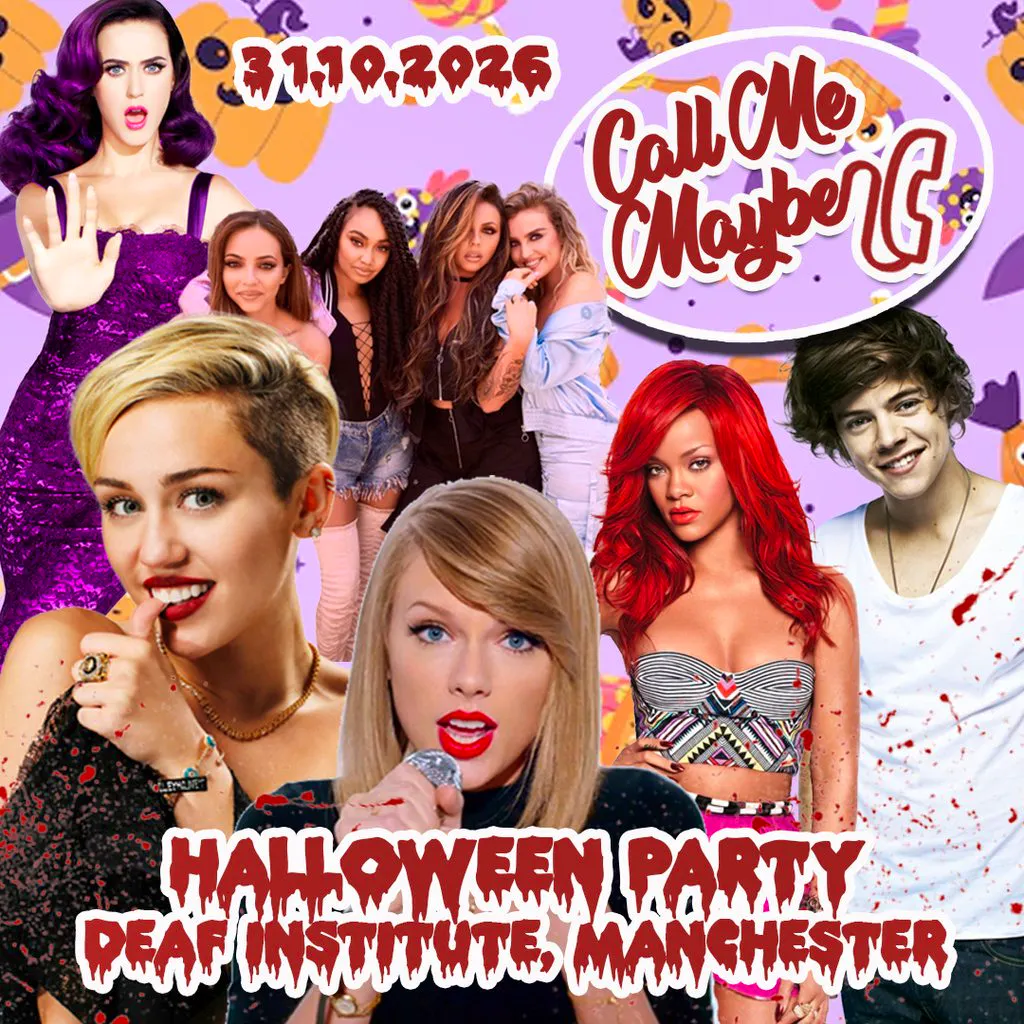 Call Me Maybe - 2010s Halloween Party (Manchester) at The Deaf Institute
