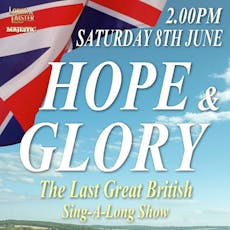 Hope and Glory at Babbacombe Theatre