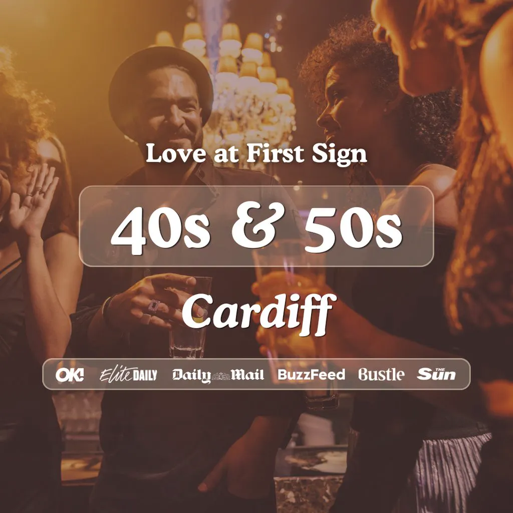40s & 50s Singles Night at S&L Cardiff|Love at First Sign at Slug And Lettuce Cardiff Central