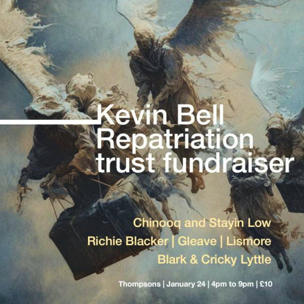 The Kevin bell repatriation trust fundraiser at Thompsons
