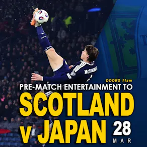 Tartan Army Pre-Match Entertainment - Scotland v Japan