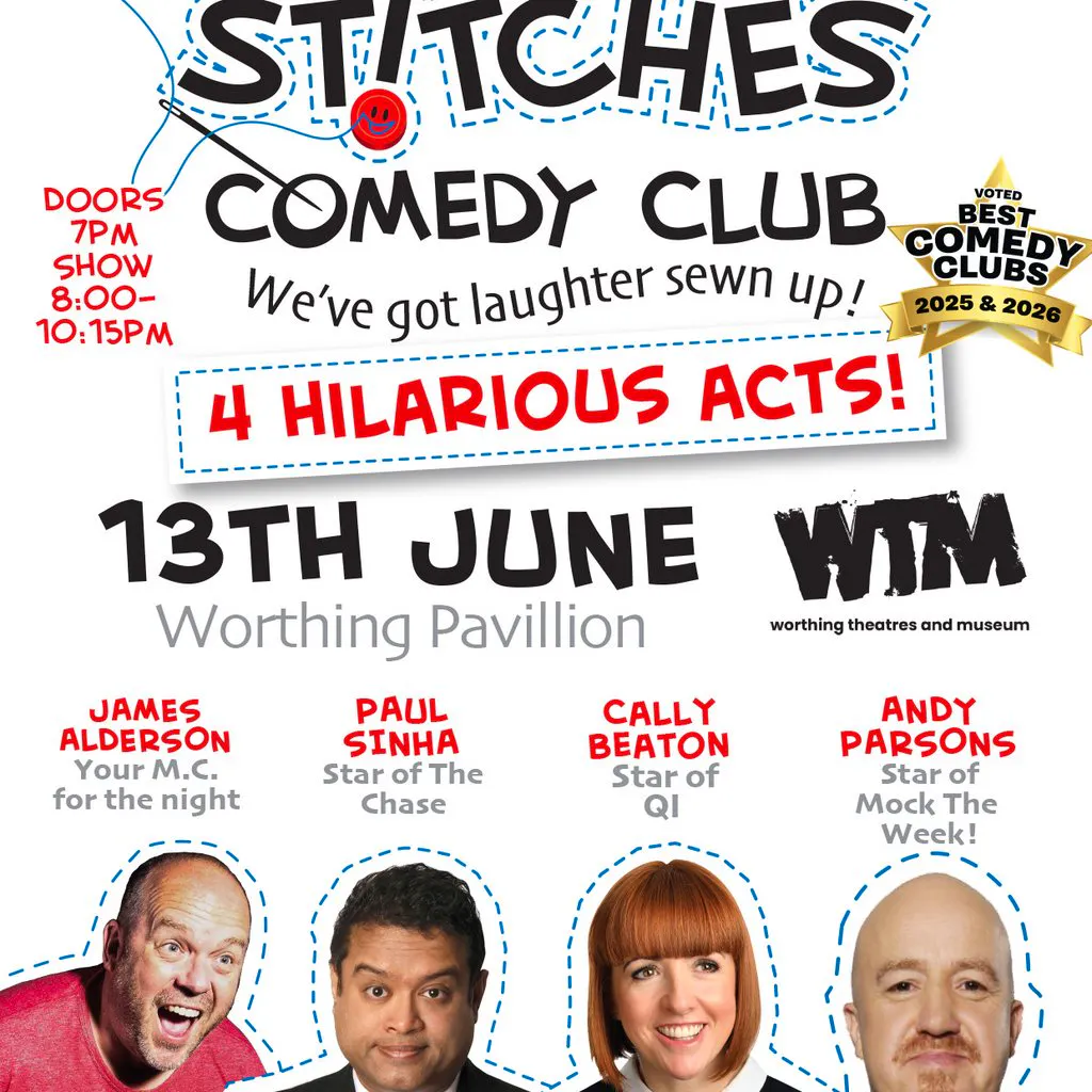 Stitches Comedy Clubs Worthing at Worthing Pavilion Theatre