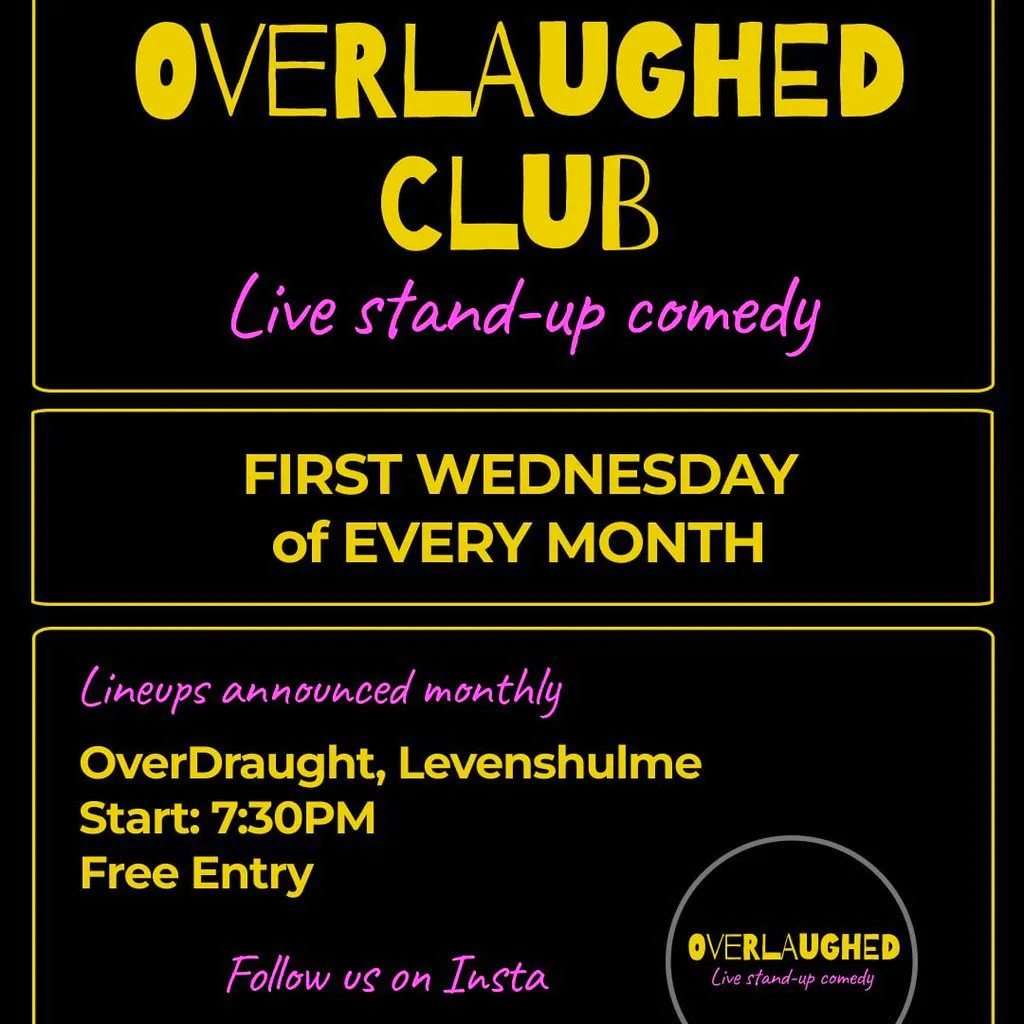 Overlaughed - Free Stand Up Comedy at OverDraught