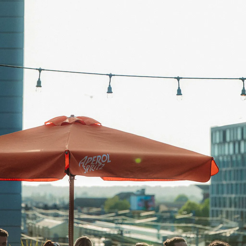 Drinks with a View. BAR OPEN! at Jacobs Roof Garden