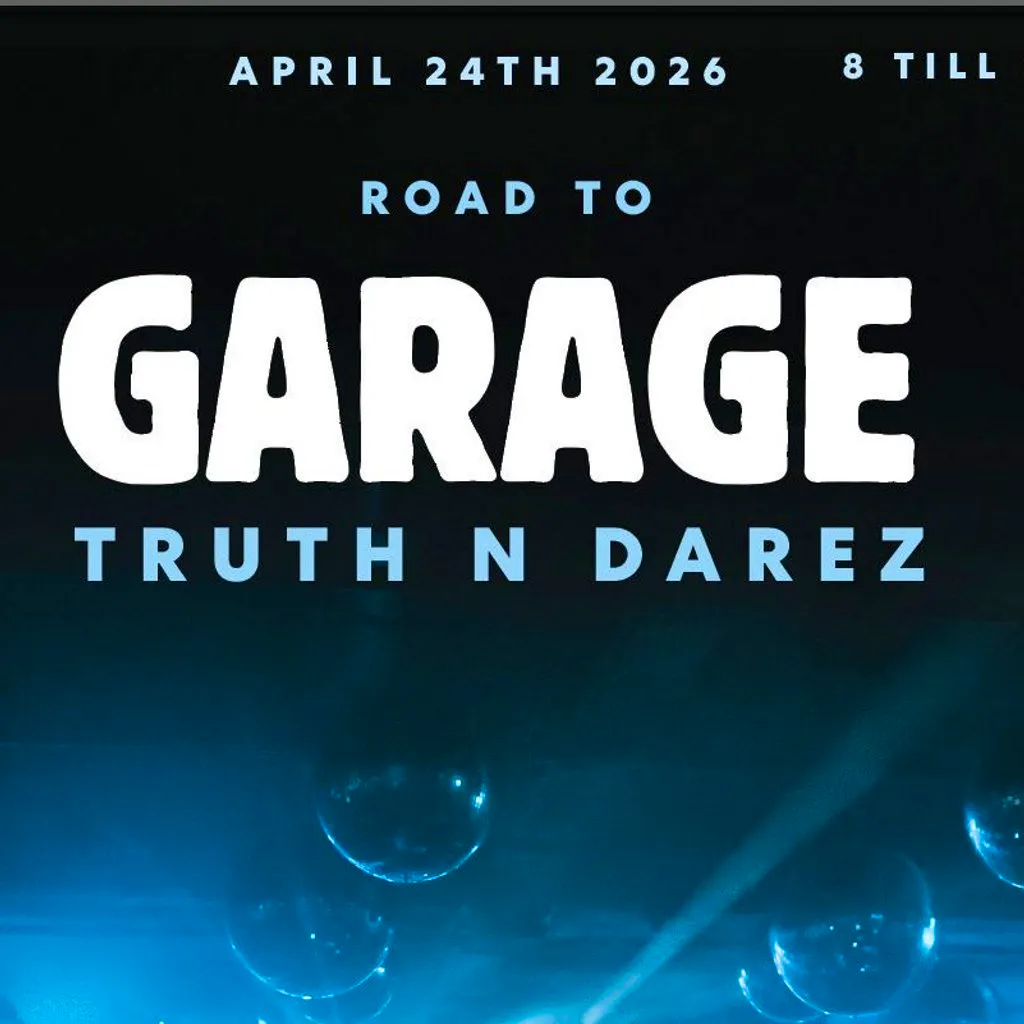 Road to garage at Jolly Gardeners