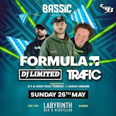 BASSIC Presents... Formula, Limited & Trafic MC at Labyrinth Bath