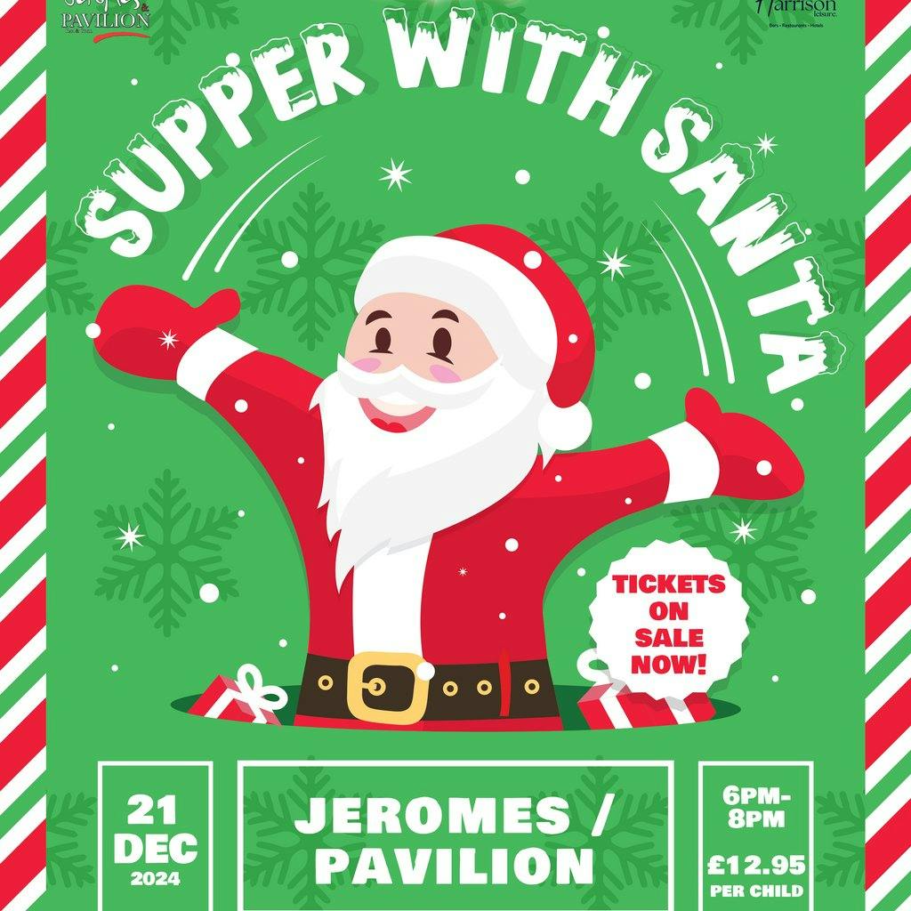 Tickets Supper With Santa Jeromes Pavilion Bar Bridlington Sat 21 December 2024