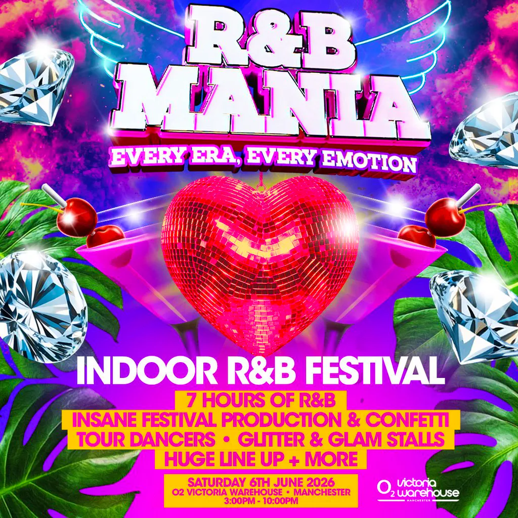 RNB MANIA | Manchester's R&B Festival at O2 Victoria Warehouse