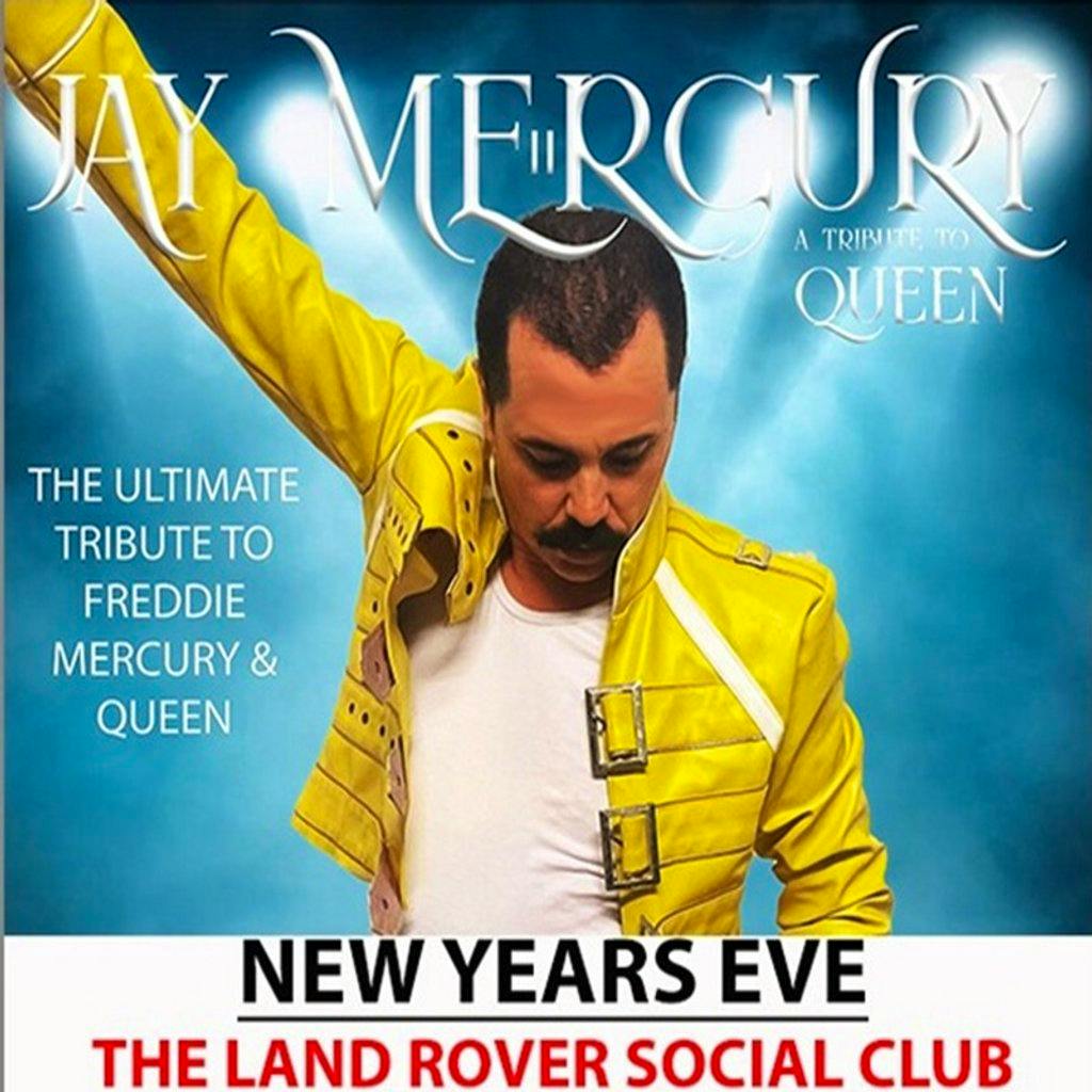 Jay Mercury A Tribute to Queen-New Years EVE 2025 at Land Rover Sports And Social Club
