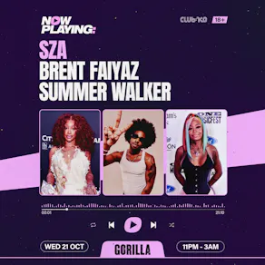 NOW PLAYING: SZA, Brent Faiyaz & Summer Walker