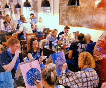 Boozy Brushes, Disco Sip and Paint Party! Leeds