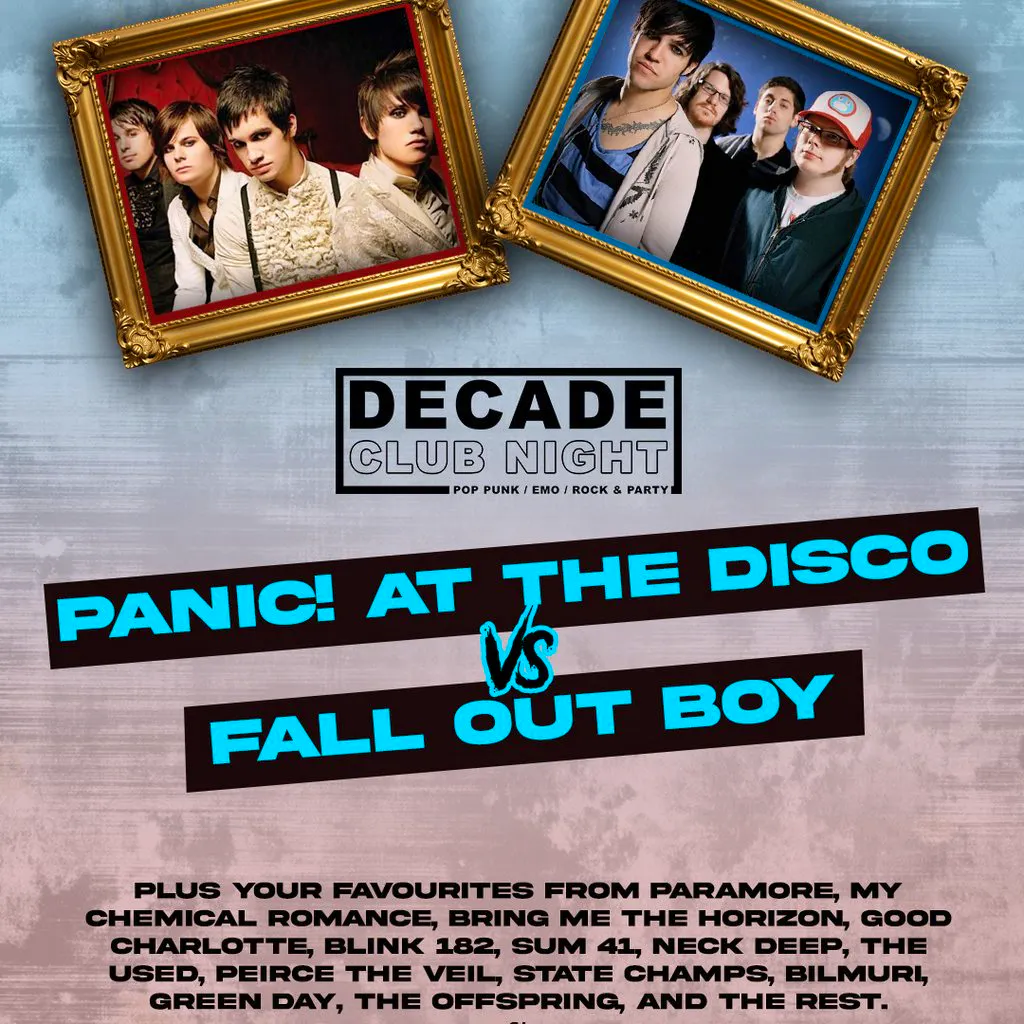 Panic! At The Disco VS Fall Out Boy [CLUB NIGHT] at La Belle Angele