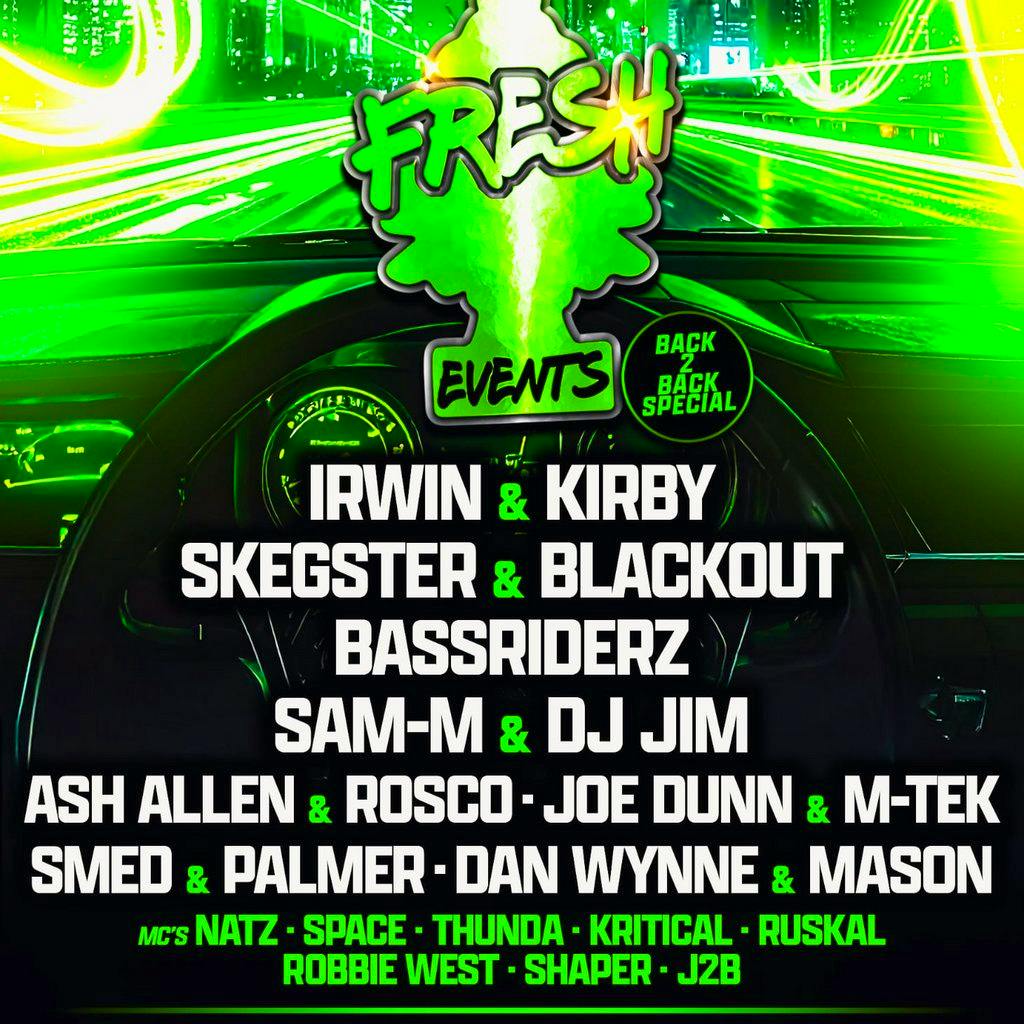 Fresh events : back 2 back special at The Corner Pocket Snooker Club