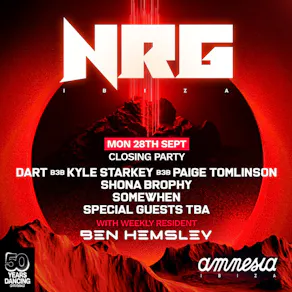 NRG Amnesia Ibiza
