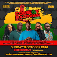 COBO: Comedy Shutdown | Black History Month Special - Birmingham at The Glee Club Birmingham, England