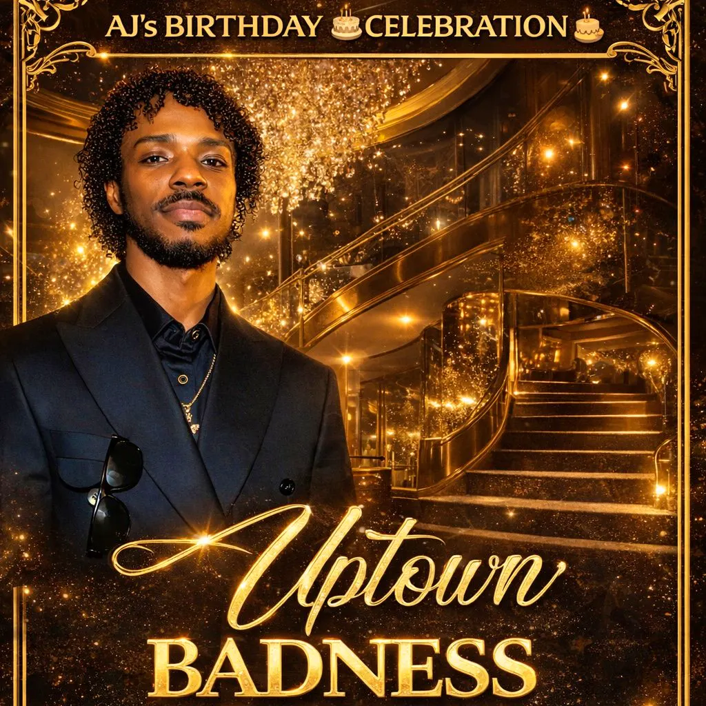 Uptown Badness AJ's Birthday 2026 at Bleu Rivera