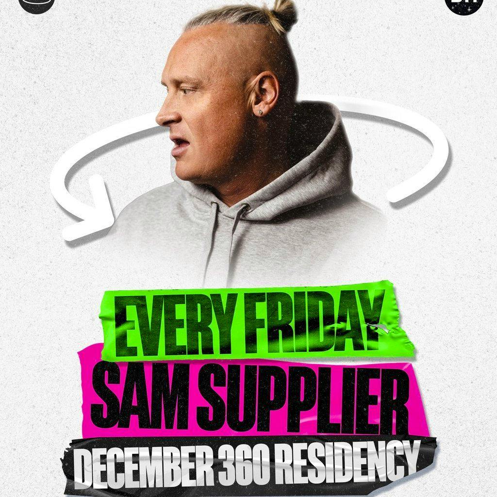 Sam Supplier 360 Dec Residency - 'Analog Xmas Party' - Week 3 at Basing House