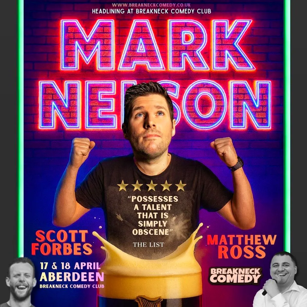 Mark Nelson at Breakneck Comedy