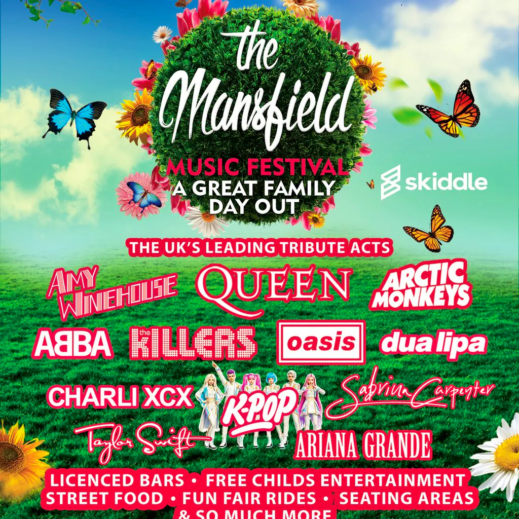 Mansfield Music Festival 2026  (Your ultimate family day out!) at Mansfield Rugby Union Football Club