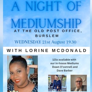 SSE Presents - An evening of Mediumship with Lorine McDonald
