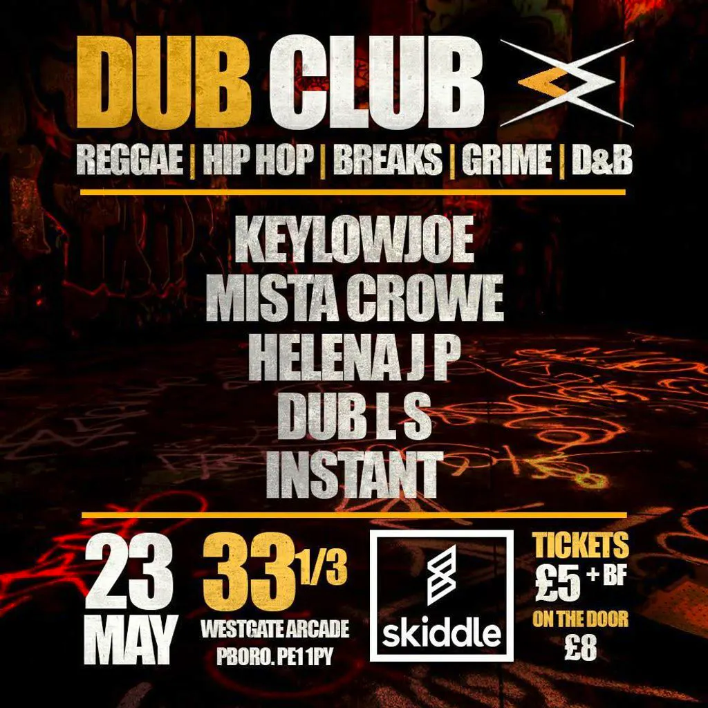Dub Club at 33 1/3 Bar And Performing Arts Venue
