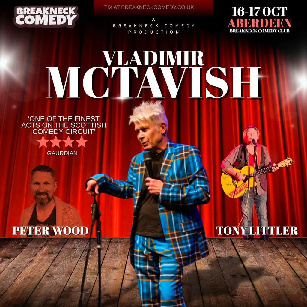 Vladimir McTavish at Breakneck Comedy