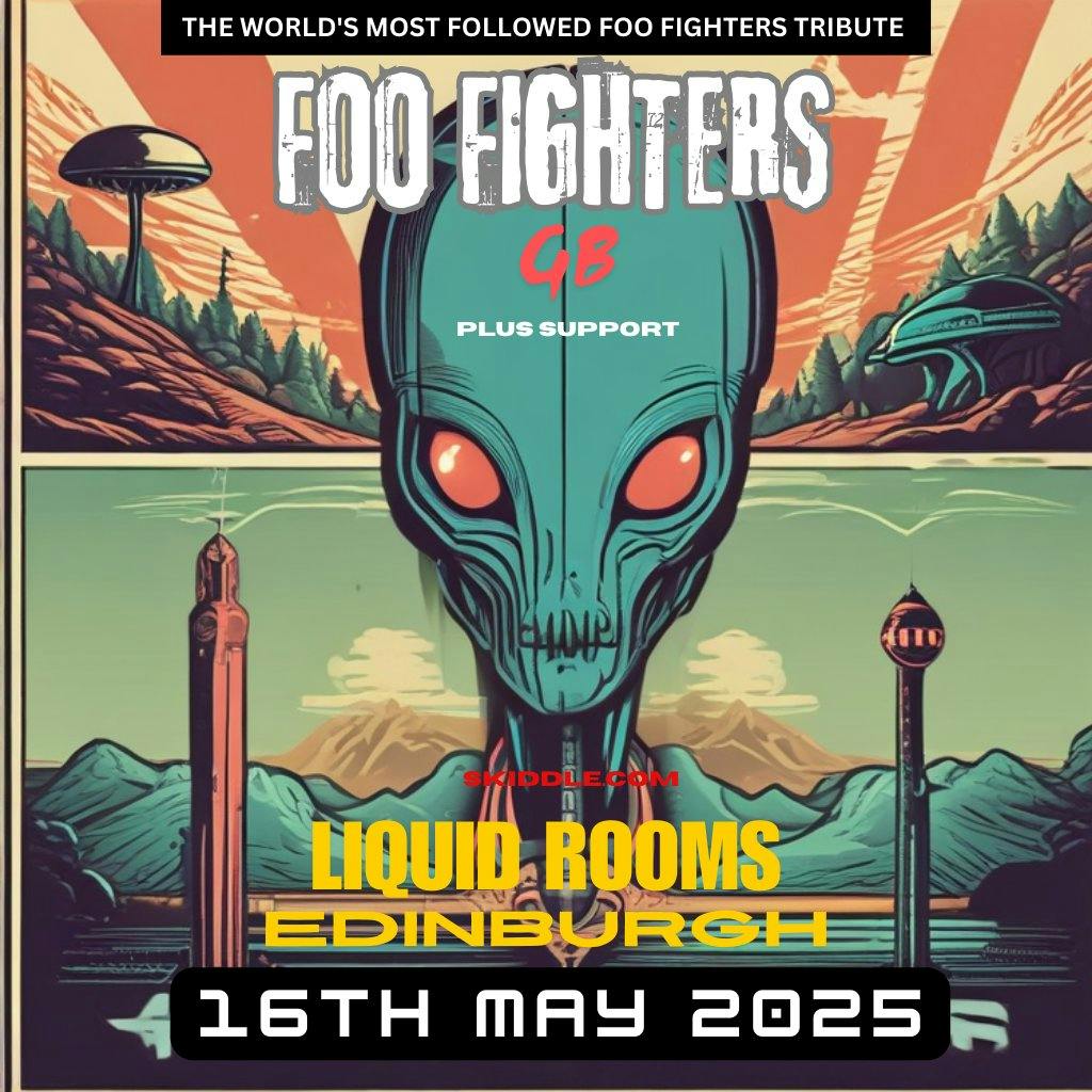 Foo Fighters GB The Liquid Rooms, Edinburgh Tickets The Liquid Room