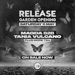 Release Garden Opening Party - Day/Night at Studio 338 Tickets | Studio 338 Greenwich  | Sat 11th May 2024 Lineup
