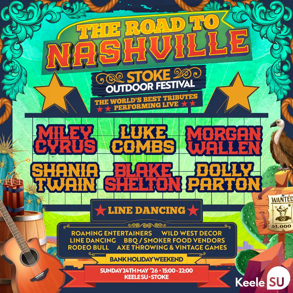 Road to Nashville Outdoor Festival | Keele SU at Keele SU (Keele University Students' Union)