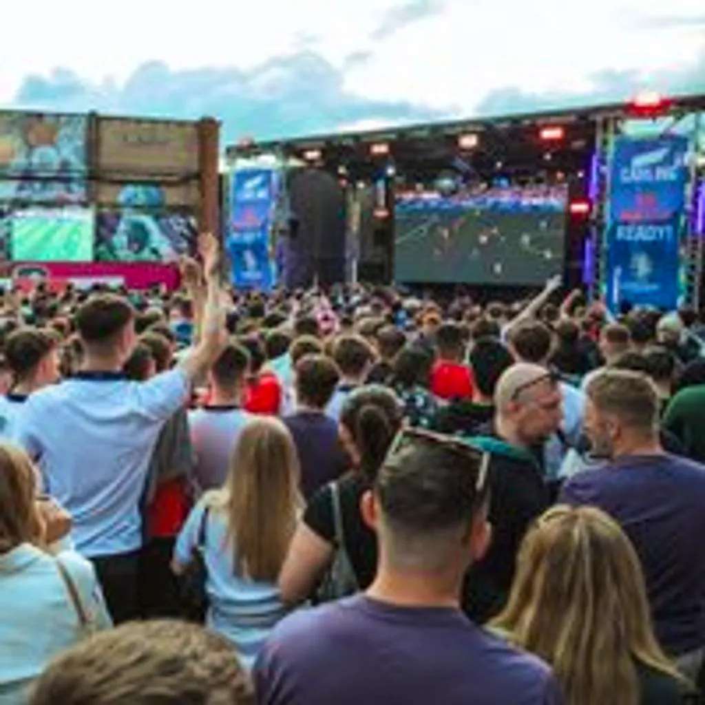 Luna Springs World Cup Fan Zone :: Semi Finals at Luna Springs Digbeth 