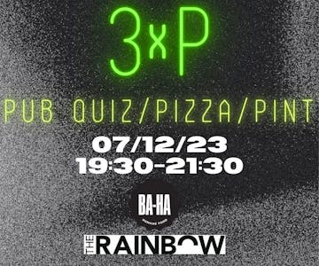 BA-HA X THE RAINBOW Pub Quiz - 3XP