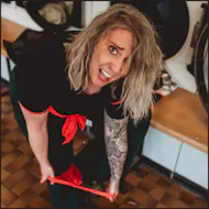 Laura Belbin WIP of new tour "Unhinged" Southampton at The Attic Southampton