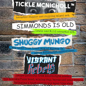 Live In Leith at Leith Arches with Vibrant Rebels and Guests