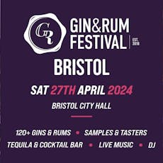 Gin & Rum Festival Bristol 2024 at City Hall Bristol
