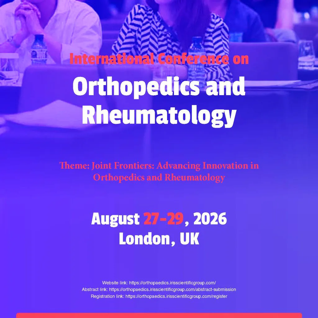 International Conference on Orthopedics and Rheumatology at Sheraton Skyline Hotel London Heathrow