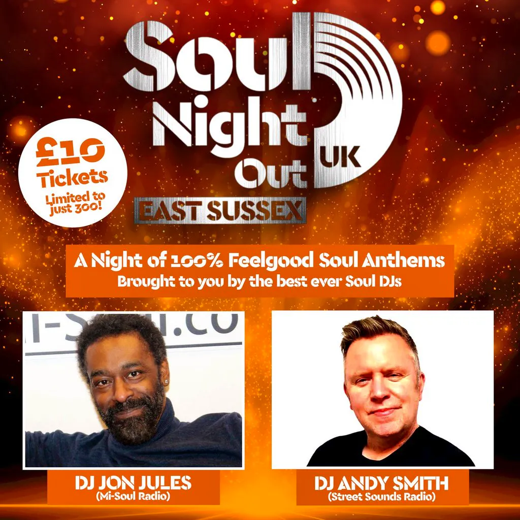 Soul Night Out UK - East Sussex at Blackbox Hastings