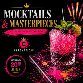Mocktails & Masterpieces (Sip,Paint & Splatter)