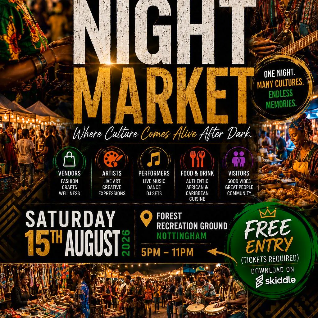 GWT Night Market at Forest Recreation Ground Gregory Blvd NG7 6LB