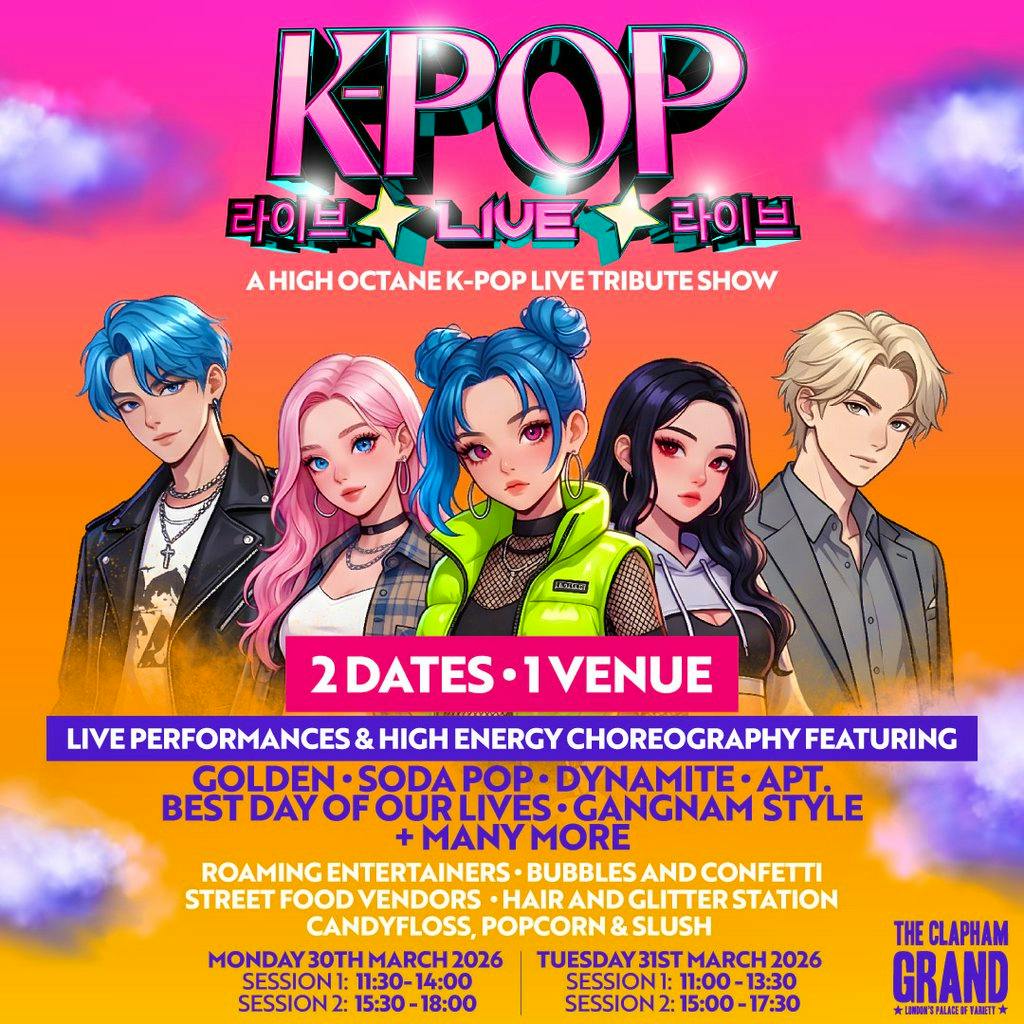 K-Pop Live | 2 DAYS, 2 SHOWS | The Clapham Grand, London at The Clapham Grand