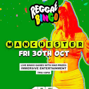 Reggae Bingo - Manchester - Fri 30th Oct